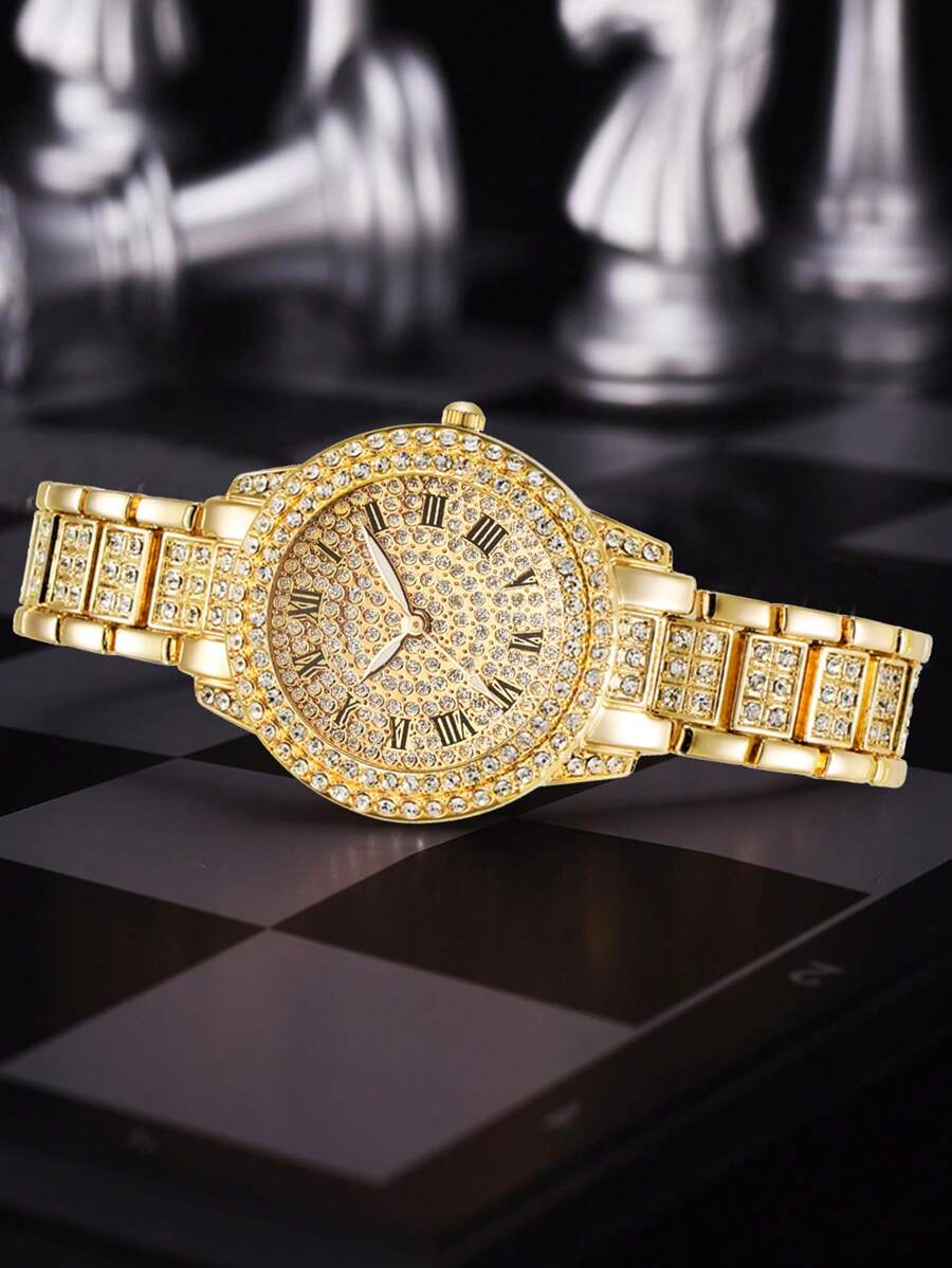 SET DE RELOJ 5 EN 1 DELUXE JULIE ACERO ONOXIDABLE