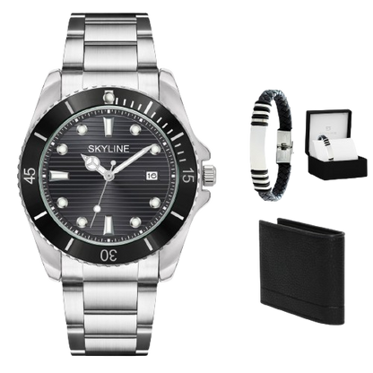 Montre Acero Skyline 360 Más Pulsera y Billetera de Obsequio.