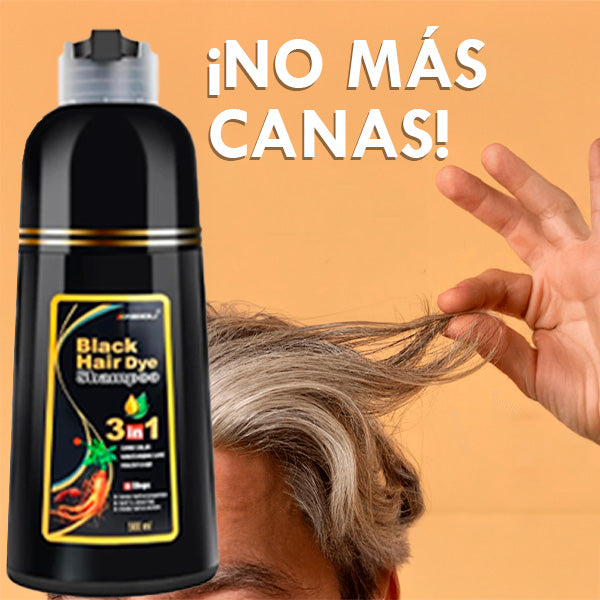 Shampoo Black Hair -Cubre Canas