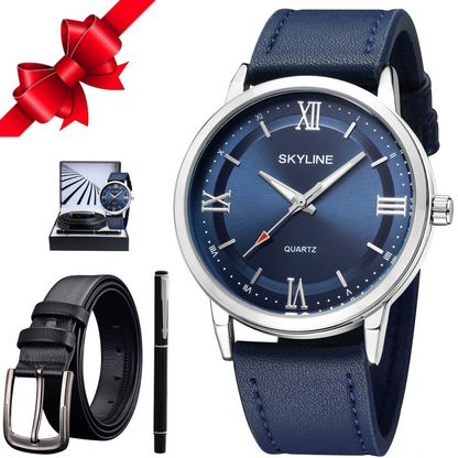 Montre Skyline 360 Más Cinturón y Bolígrafo de Obsequio