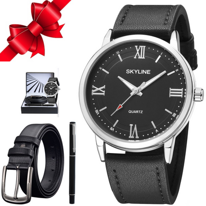 Montre Skyline 360 Más Cinturón y Bolígrafo de Obsequio